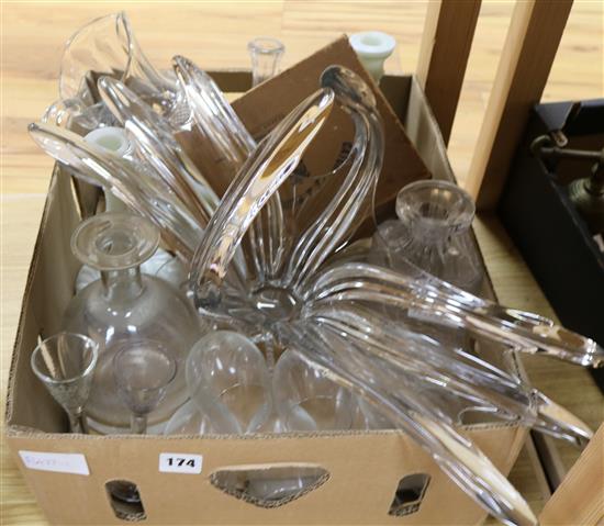 A quantity of glass